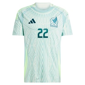 Mexico Hirving Lozano 22 Bortedrakt 2024 Kortermet